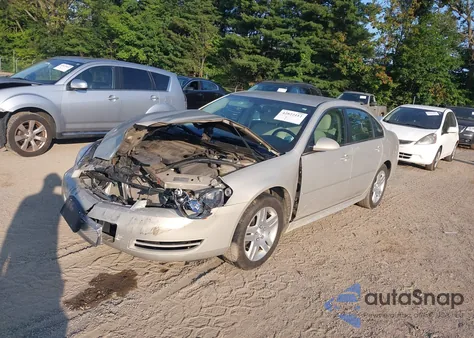 2012 Chevrolet Impala Lt из США, поврежденный, VIN 2G1WG5E31C1238642